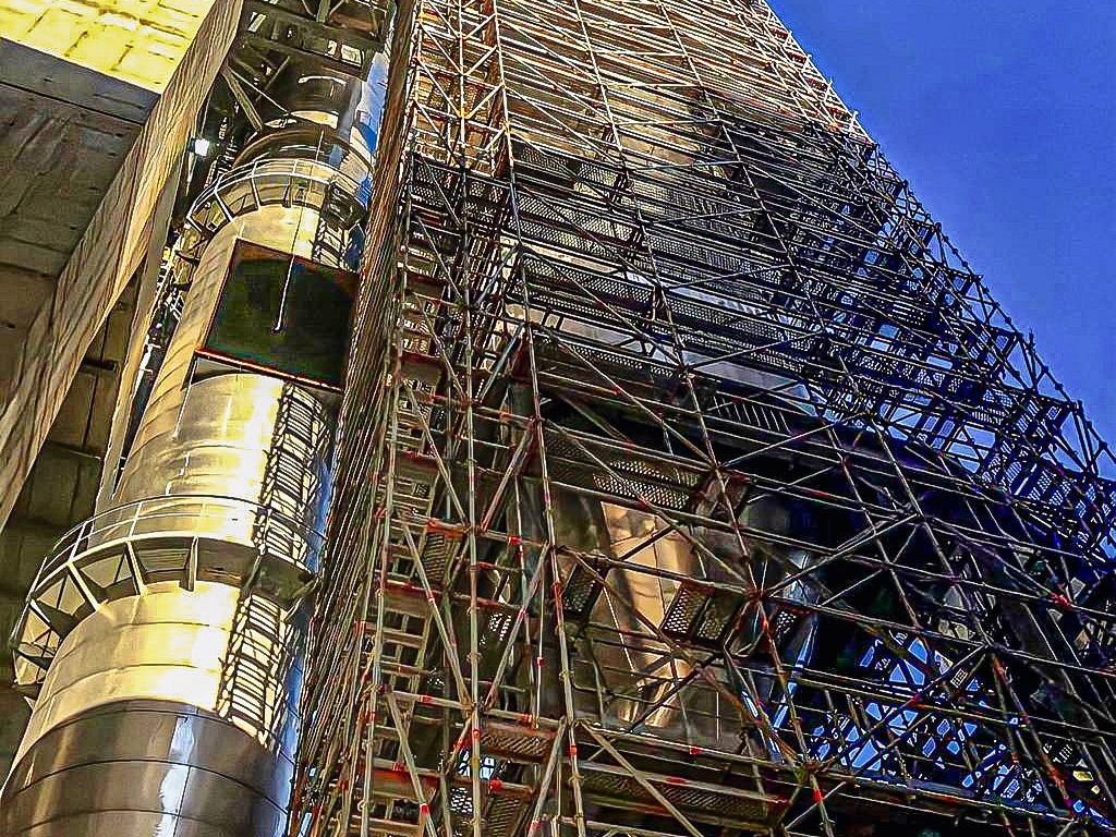 RWE Power AG – scaffolding on a power plant (image 2)